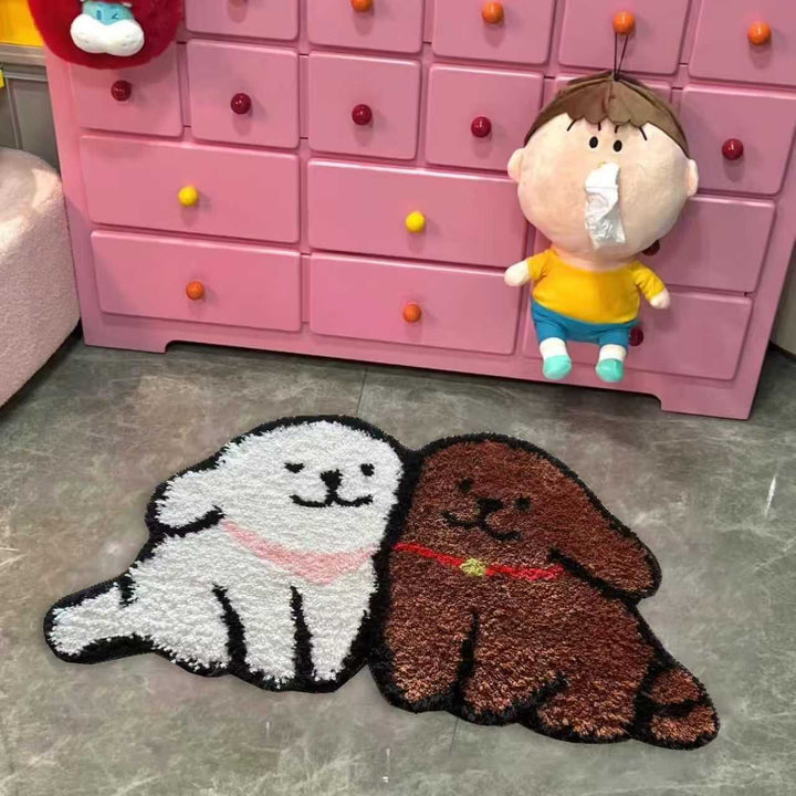 Dog-Themed Decorative Area Rug Kalsten