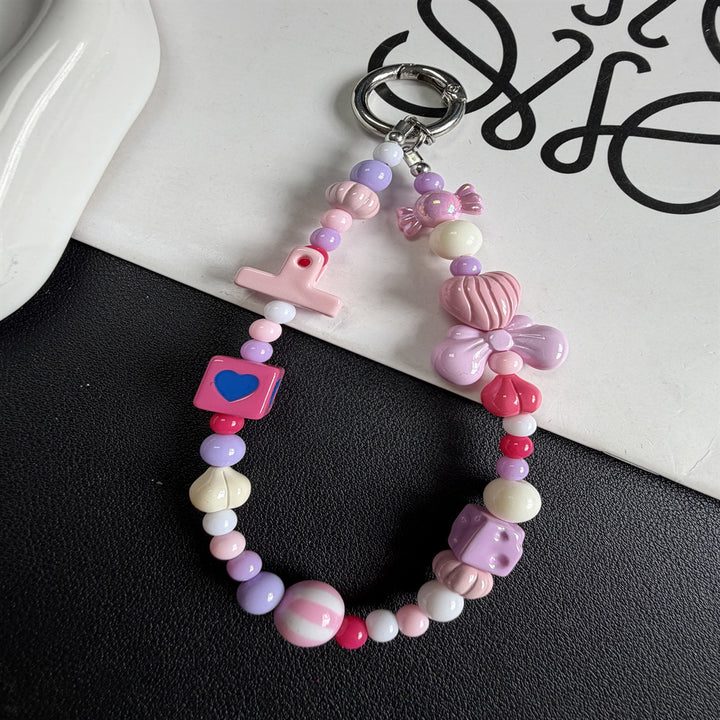 Colorful Decorative Charm Keychain Kalsten