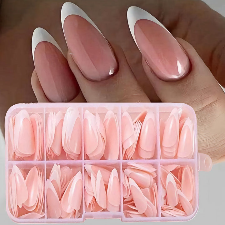 Full Coverage Glossy Press-On Nail Tips