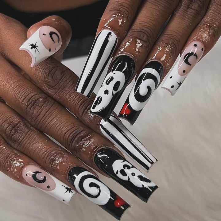 Artistic Themed Press-On Nail Set Kalsten