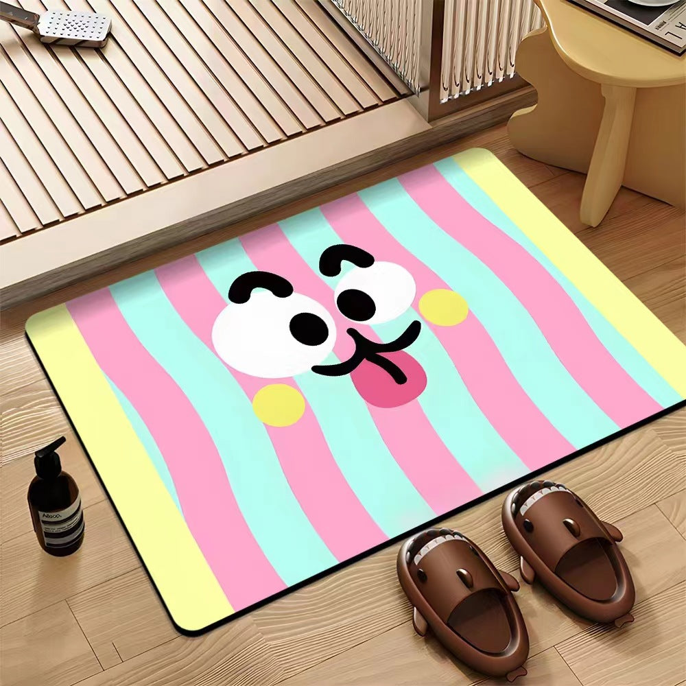 Fun Dog-Themed Indoor Mat Kalsten