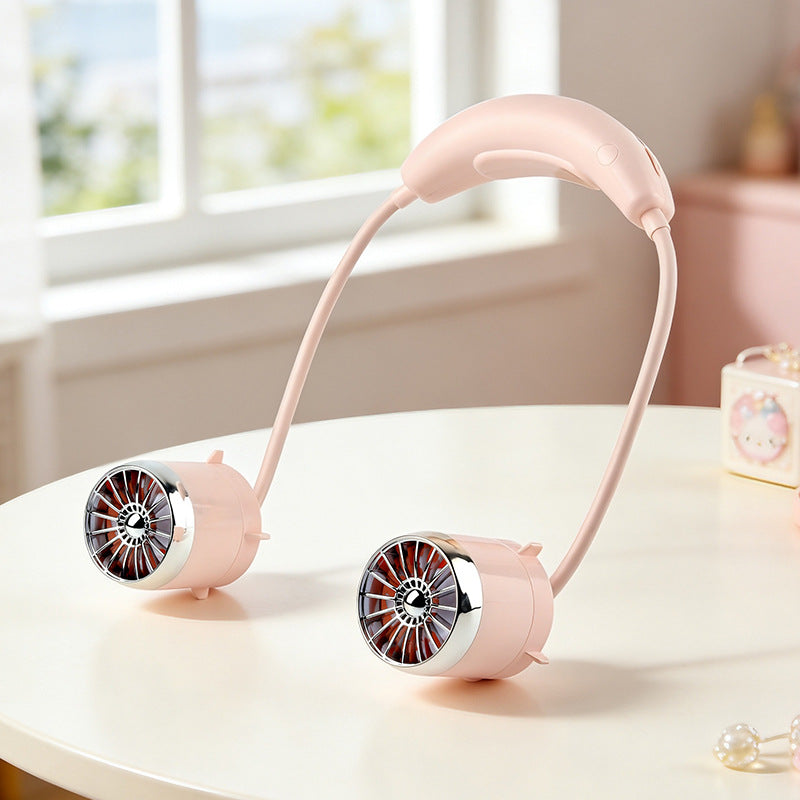 Unisex Portable Neck Fan with Flexible Speed Control Kalsten