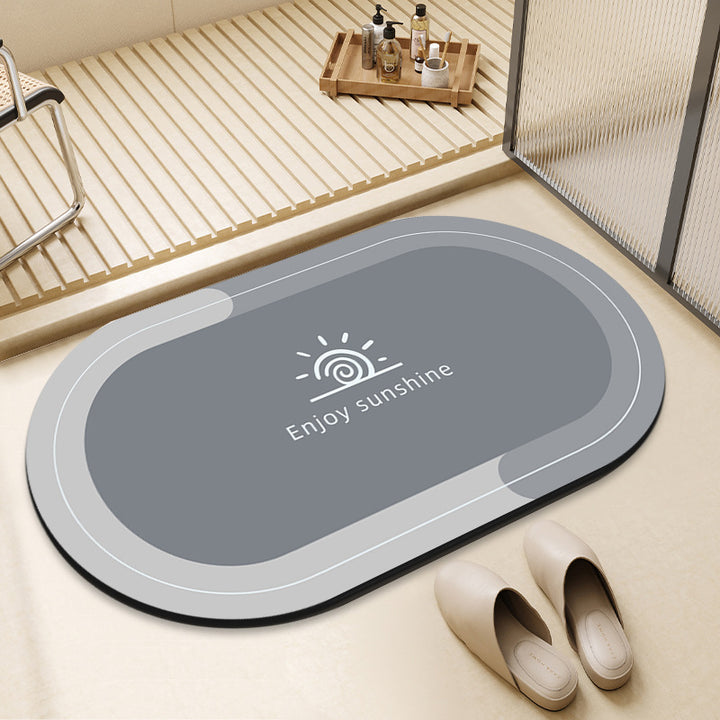 Textured Non-Slip Bath Mat Kalsten