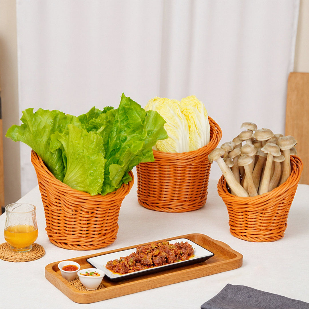 Eco-Friendly Wicker Plant Holder Kalsten