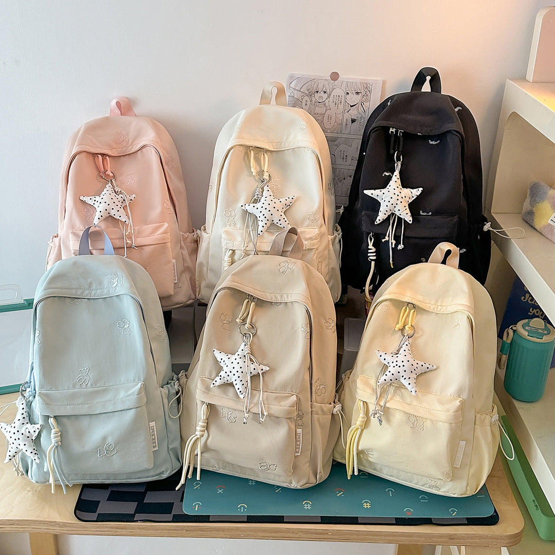 Decorative Embroidered Backpack Kalsten