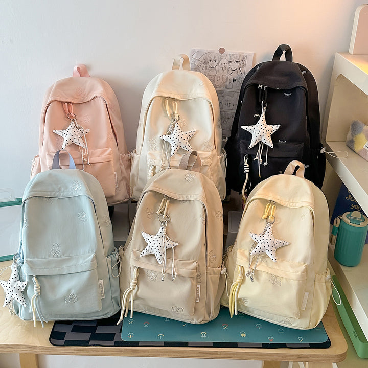 Decorative Embroidered Backpack Kalsten