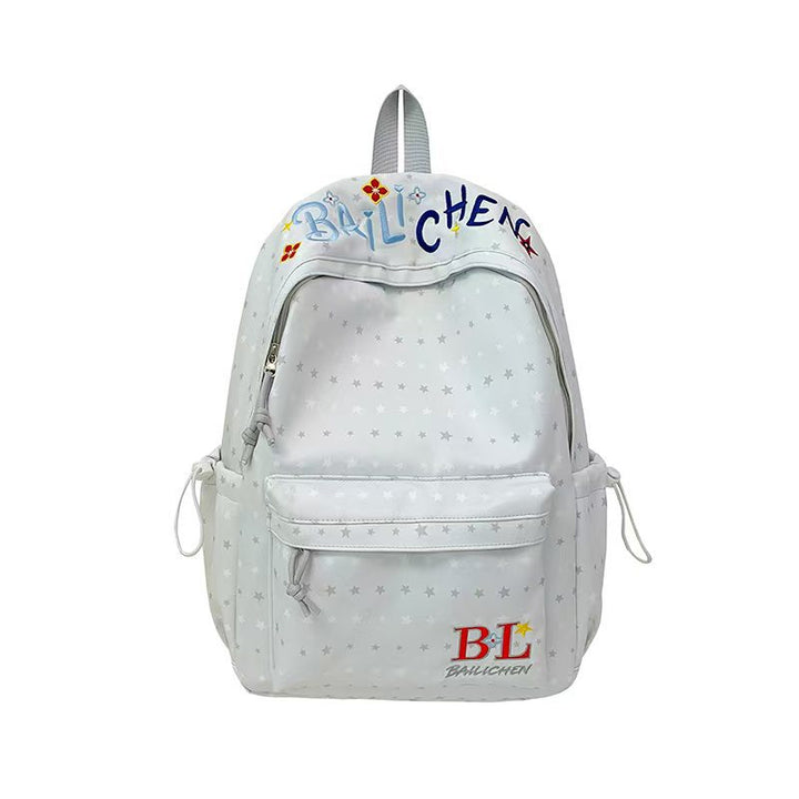 Creative Character Embroidered Backpack Kalsten