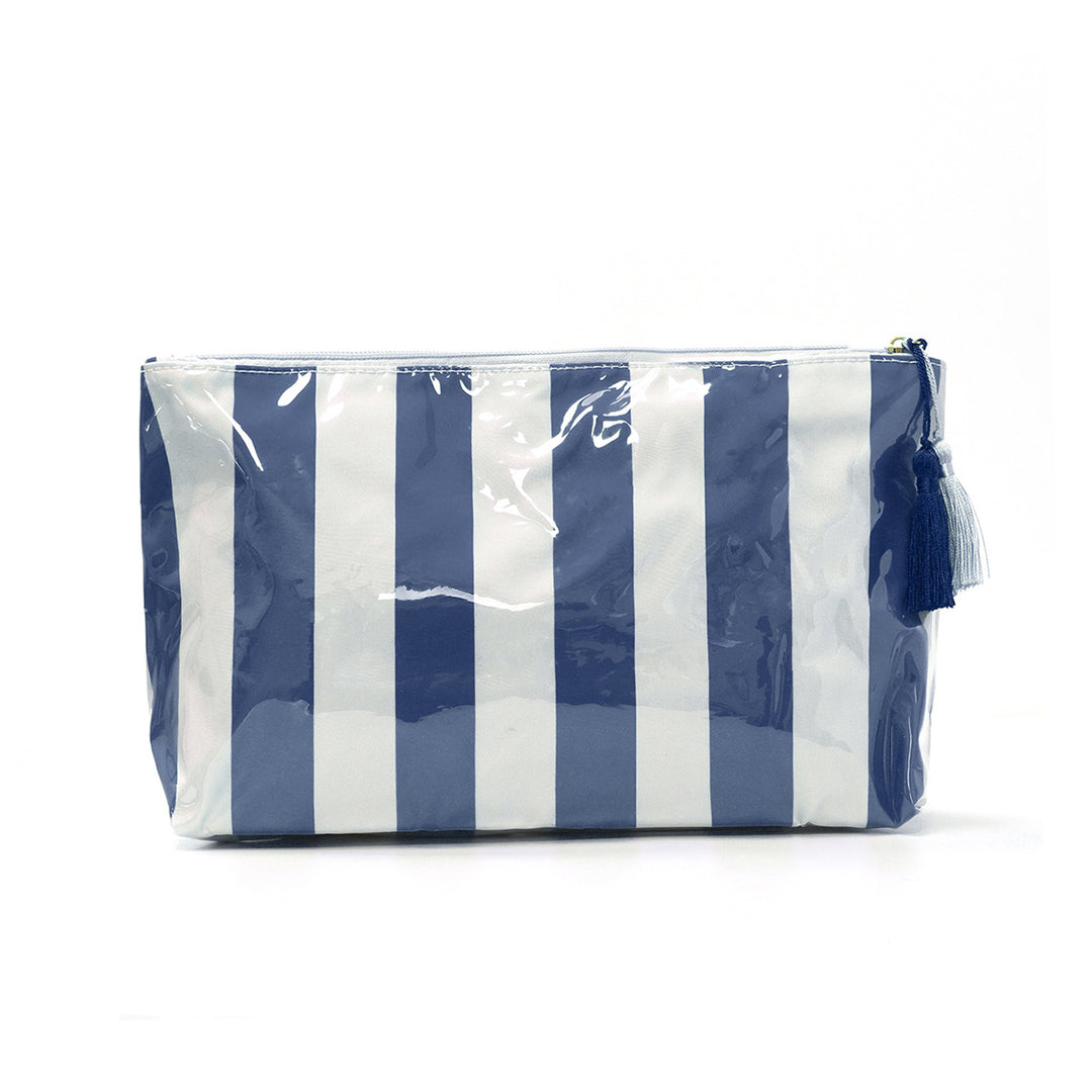 Cosmetic pouch with practical zipper and colorful checkered pattern Kalsten