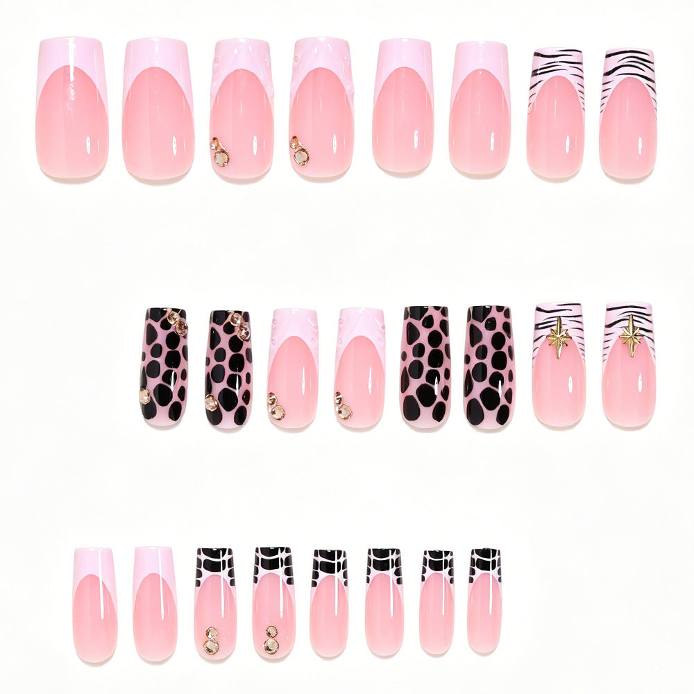 Stylish Decorative Press-On Nail Art Tips Kalsten