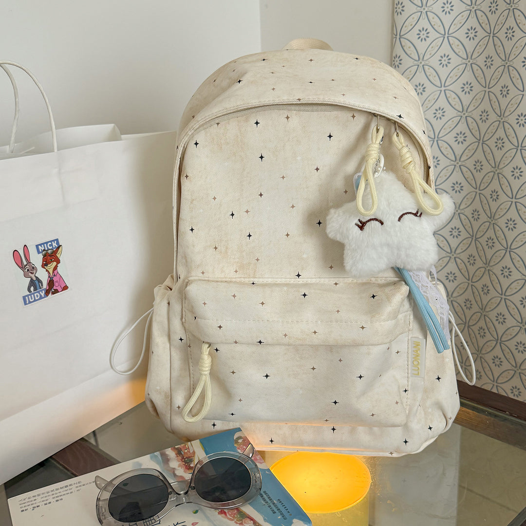Cute Star-Embellished Backpack Kalsten 1791205374