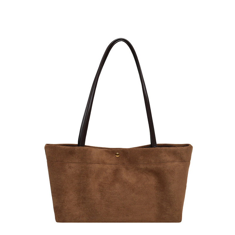 Suede Shoulder Tote Bag Kalsten
