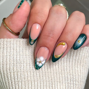 Glamorous Textured Acrylic Nail Enhancements Kalsten