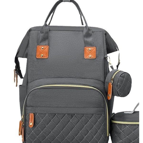 Multi-Purpose Quilted Diaper Backpack Kalsten