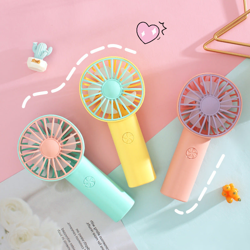 Ladies Portable Hand Fan with Ergonomic Grip and Powerful Battery Kalsten