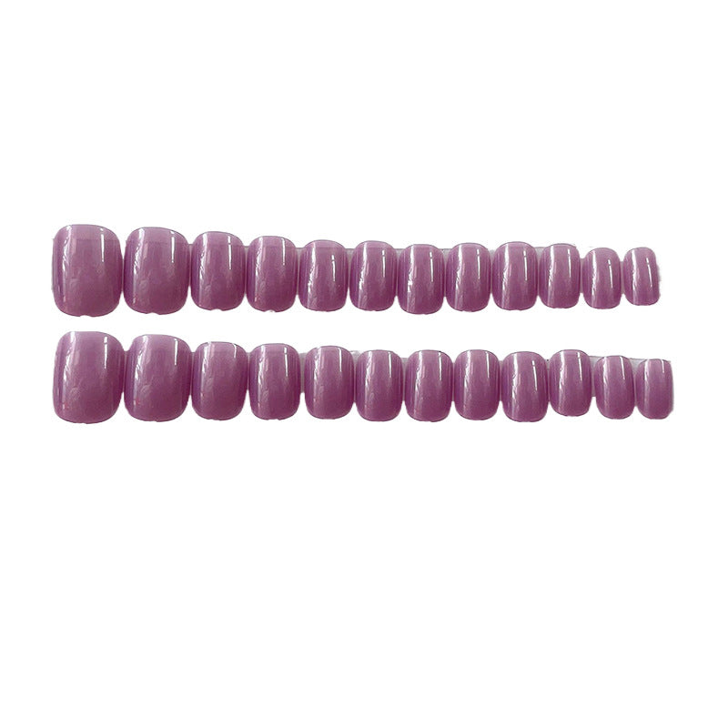 Glossy Press-On Nail Tips with Elegant Finish