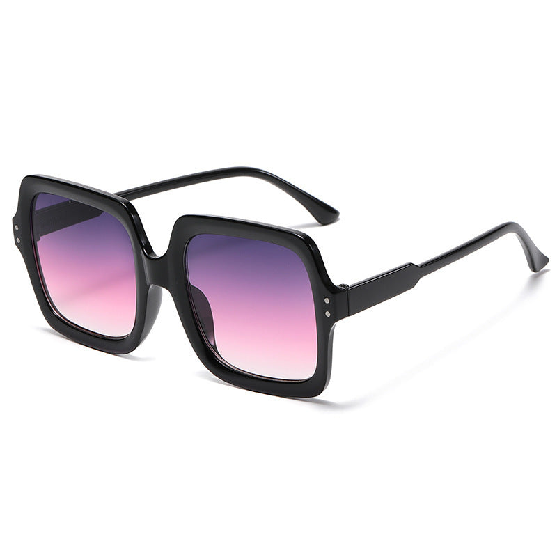 Ladies fashionable square sunglasses with mirrored lenses Kalsten