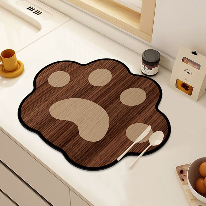 Cute Animal-Themed Kitchen Mat