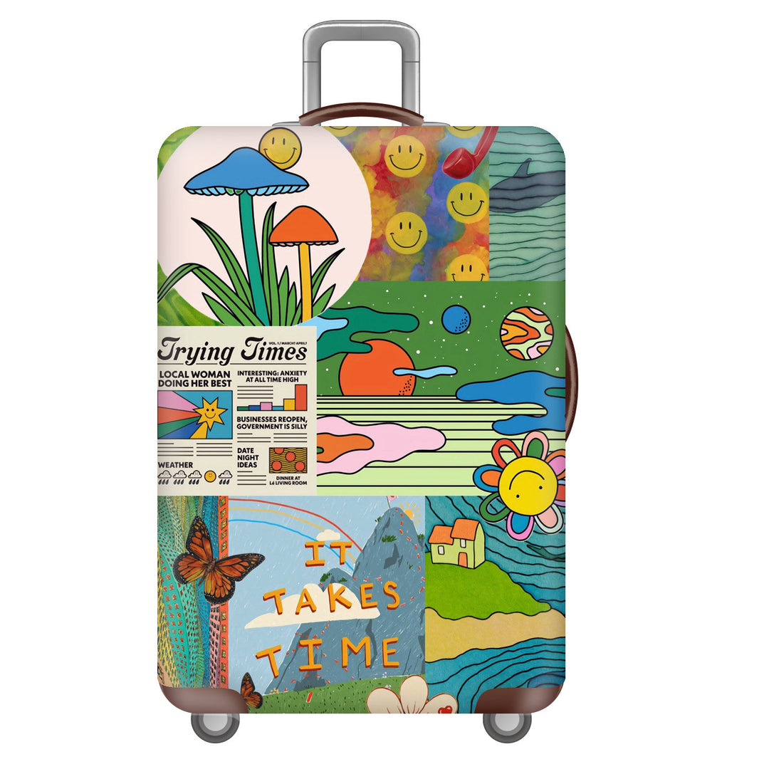 Women Hard Shell Suitcase with Unique Technical Design Kalsten