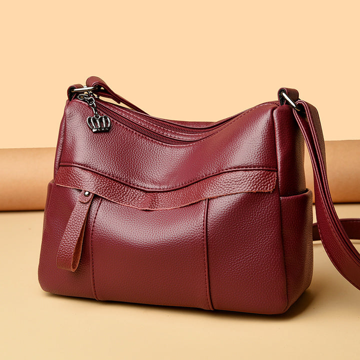 Elegant Multi-Pocket Shoulder Bag Kalsten