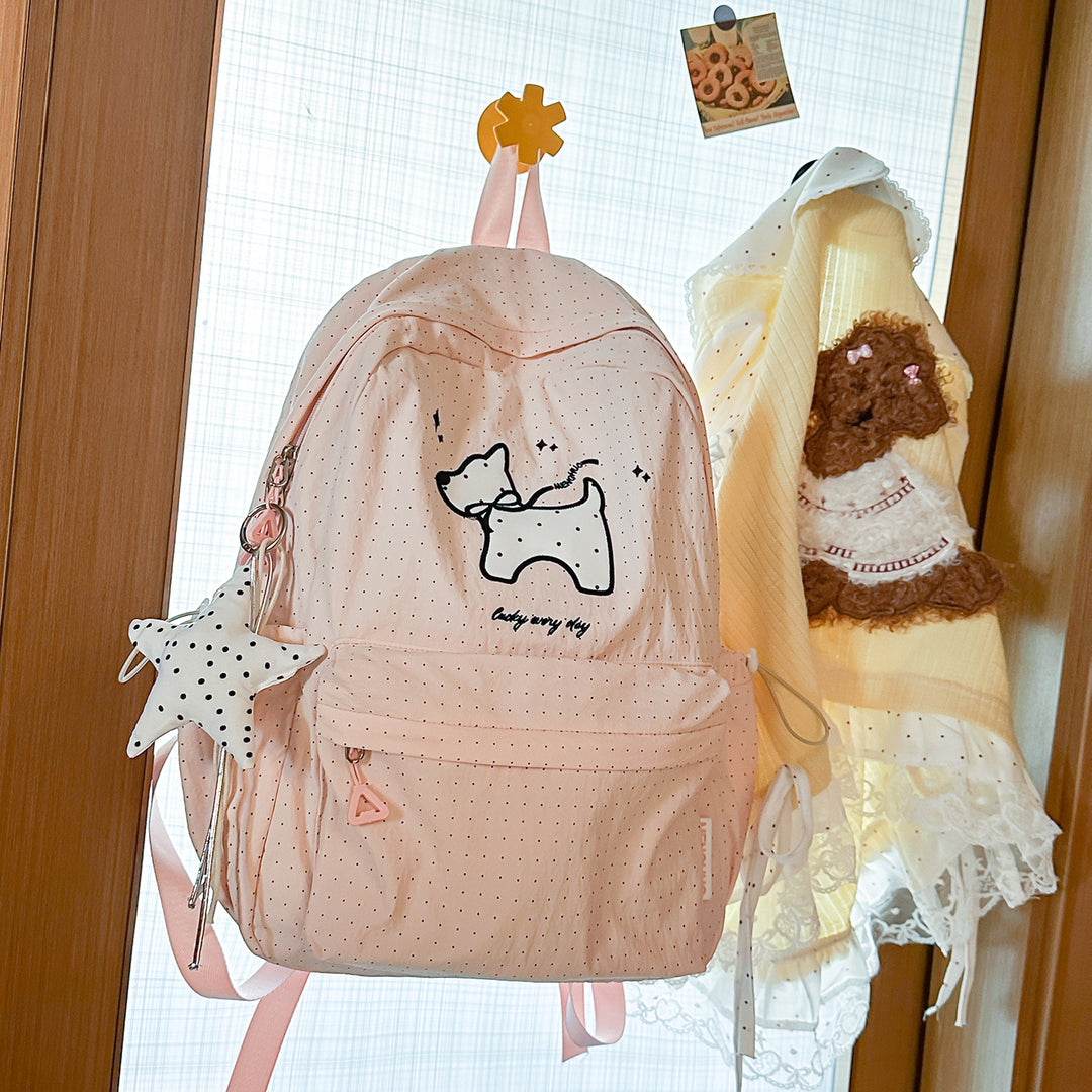 Casual Cute Character-Designed Backpack Kalsten