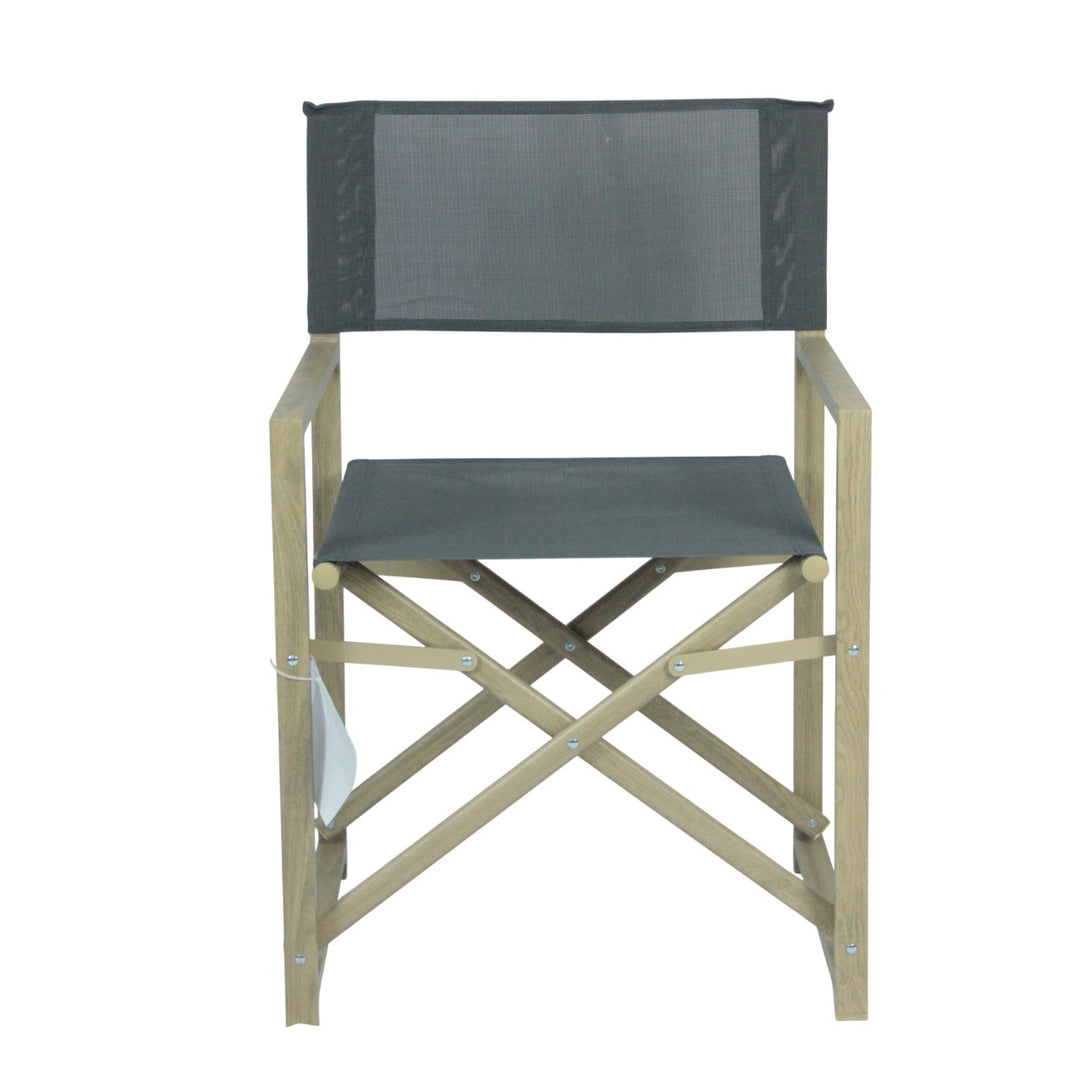 Folding chair with backrest made of high-quality wood Kalsten