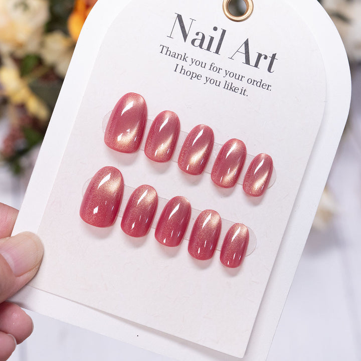 Stylish Ombre Glitter Press-On Nails