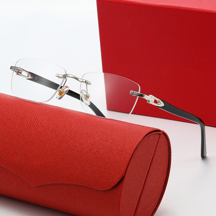 Women's elegant and fashionable glasses with filigree metal frame Kalsten