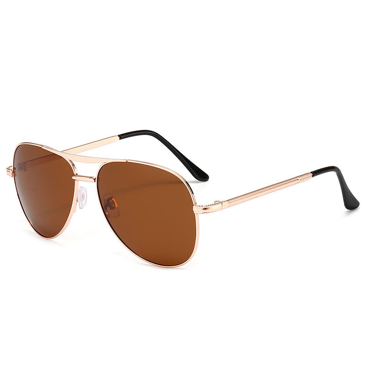 Men's fashionable pilot sunglasses with scratch-resistant lenses Kalsten