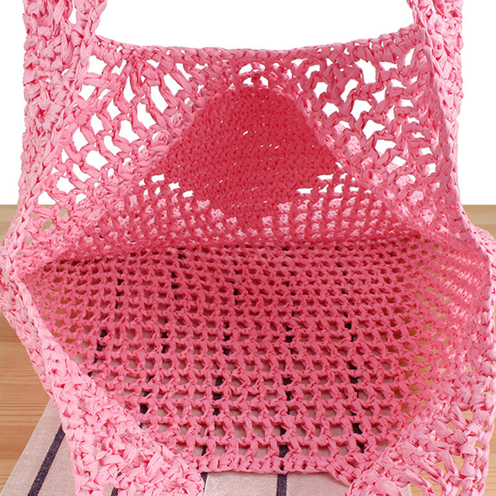 Spacious mesh tote with practical handles Kalsten