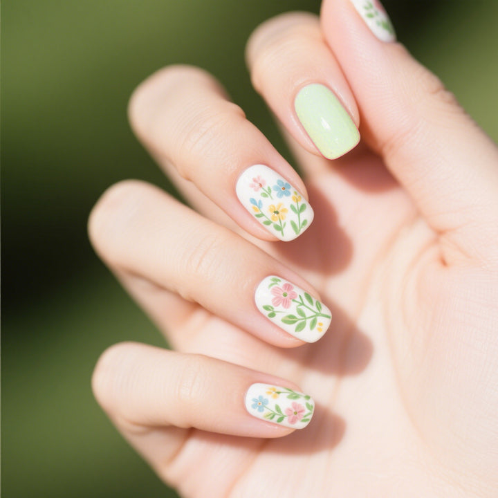 Artistic Floral Nail Art Kalsten 1789915913