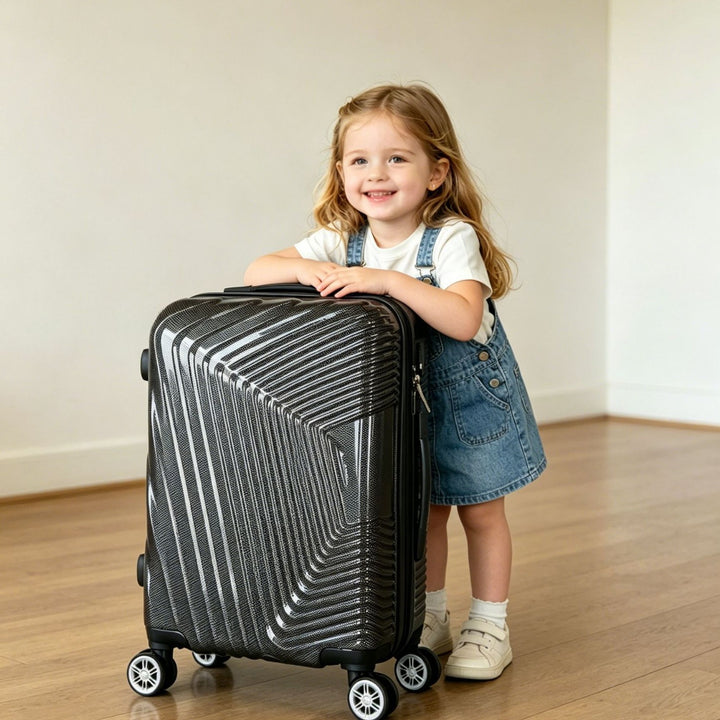 Unisex Premium Hard Shell Compact Spinner Suitcase Kalsten