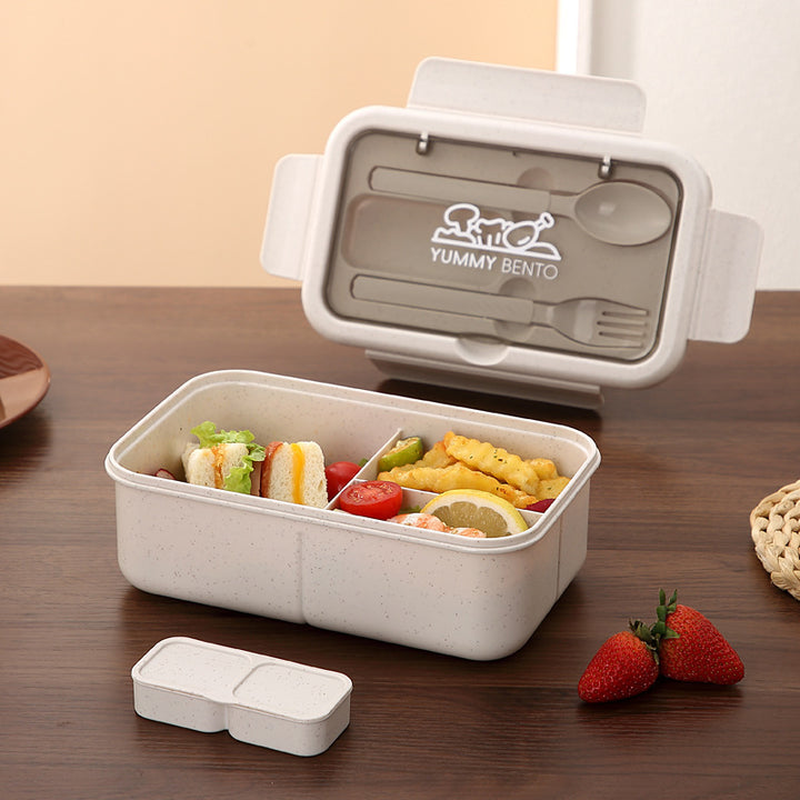 Eco-Friendly Bento Lunch Box with Airtight Seal