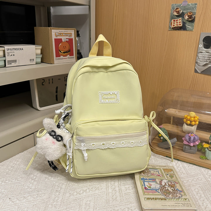 Stylish Compact Mini Backpack with Cute Accents Kalsten