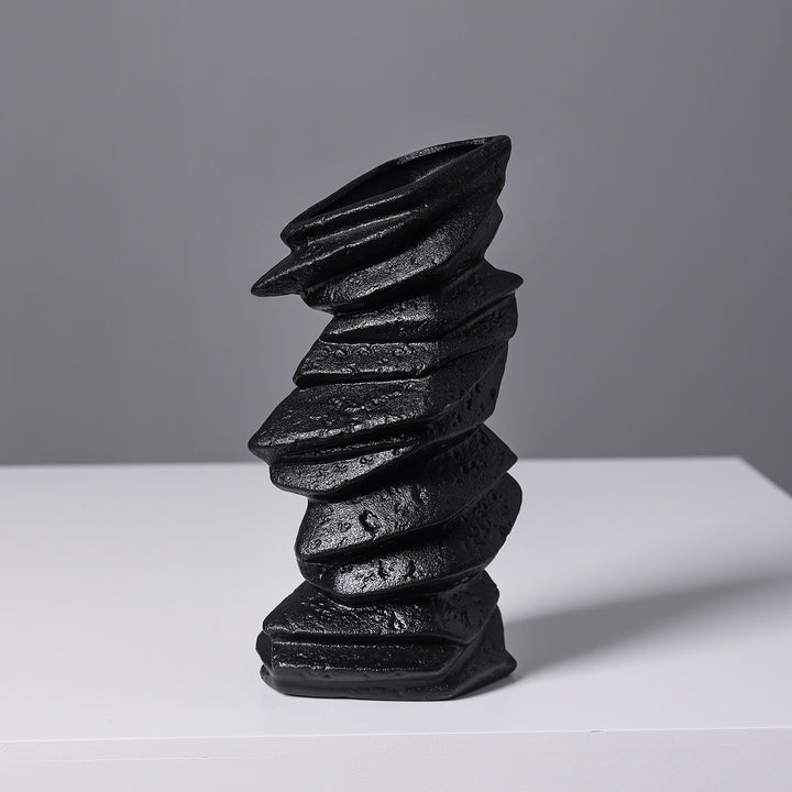 Abstract Textured Ceramic Sculpture Kalsten