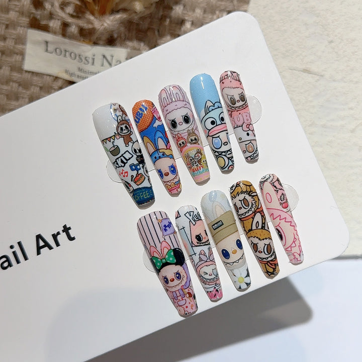 Cartoon-Themed Nail Art Tips
