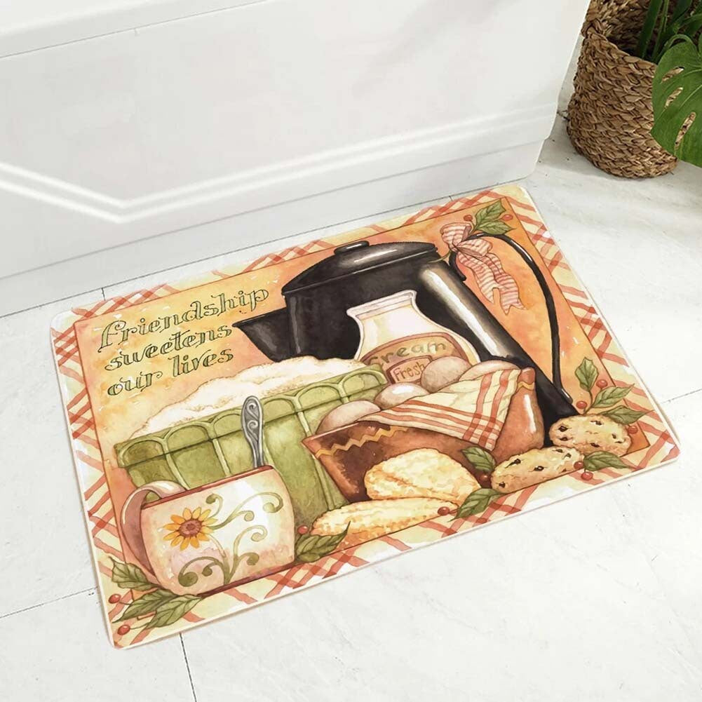 Decorative Kitchen Bath Mat