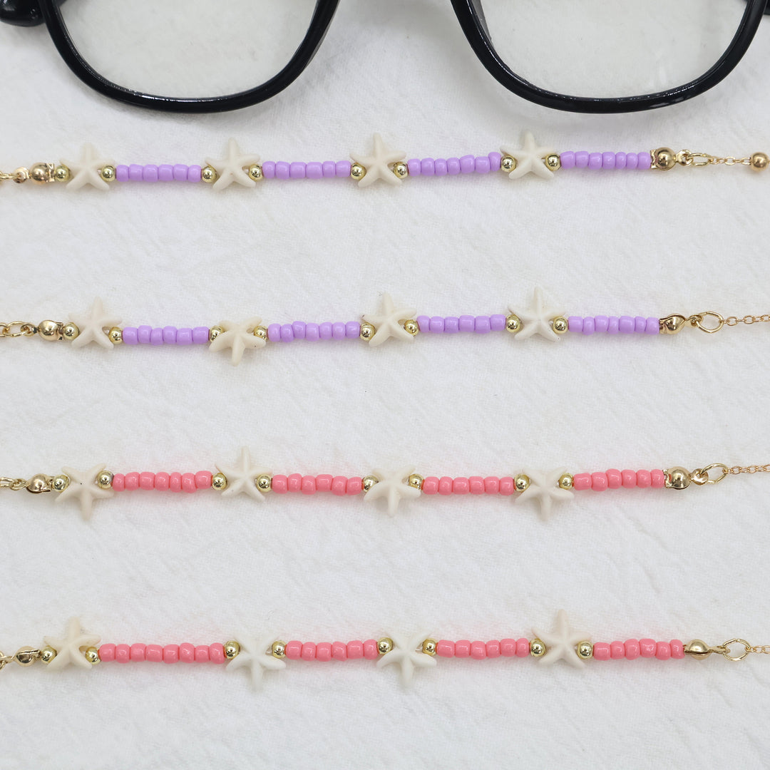 Beach-Inspired Beaded Eyewear Chain Kalsten