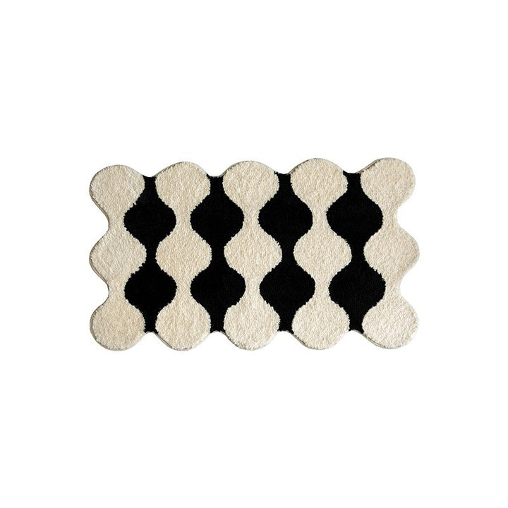 Contemporary Wavy Design Kalsten Rug