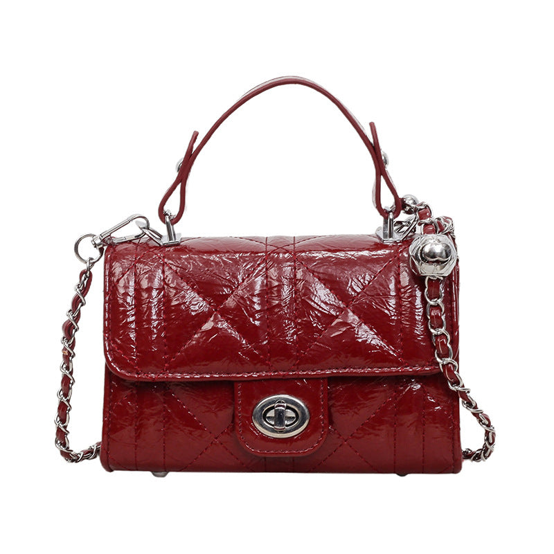 Quilted Faux Leather Crossbody Bag Kalsten