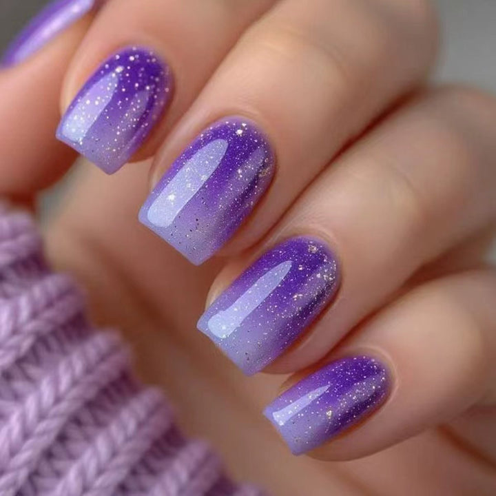 Artificial nails with glamorous ombré effect Kalsten