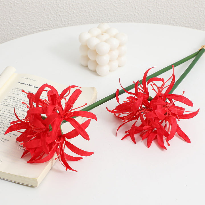 Artificial blossom branch with delicate flowers