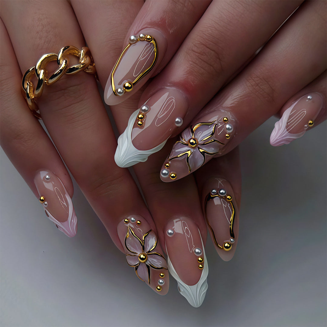 Luxury 3D Floral Nail Art Set Kalsten