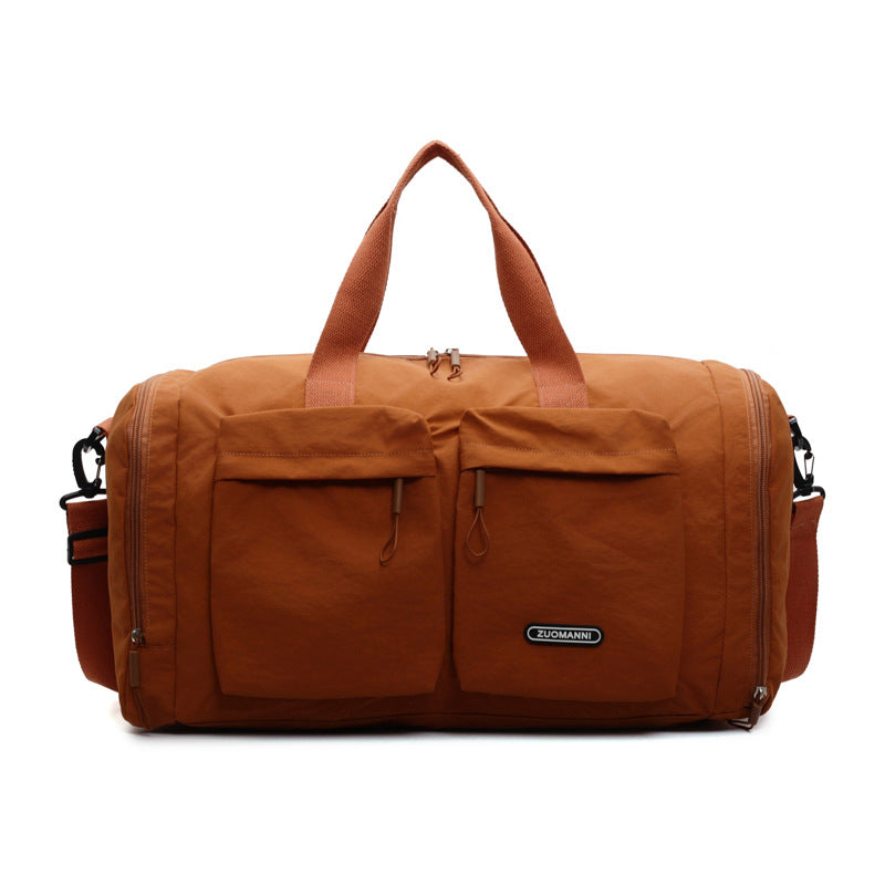 Sporty Travel Bag With Several Exterior Pockets Kalsten