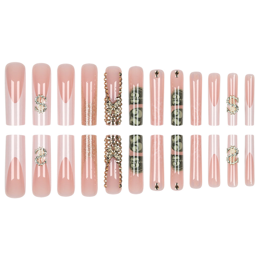 Artistic Decorative Press-On Nails Kalsten