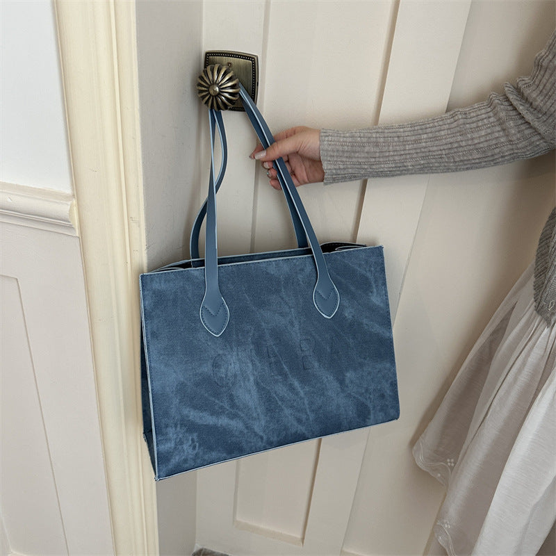 Classic Suede Tote Bag