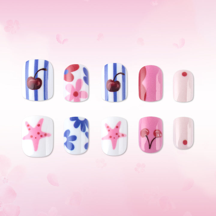 Creative Cherry Blossom Nail Art Kalsten