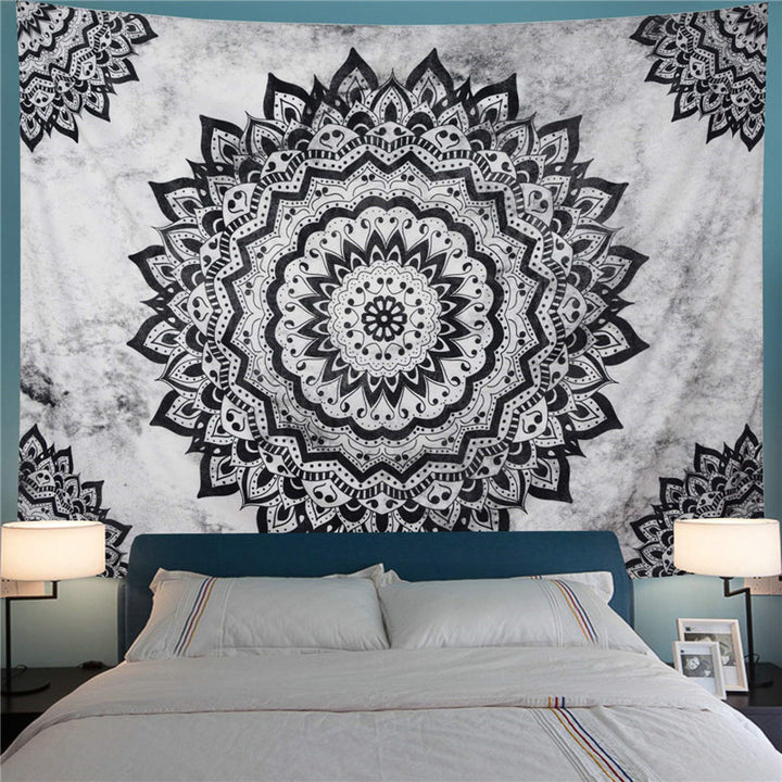 Mandala-Themed Wall Tapestry