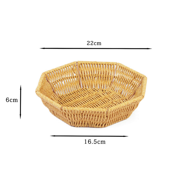 Decorative Hexagonal Storage Basket Kalsten
