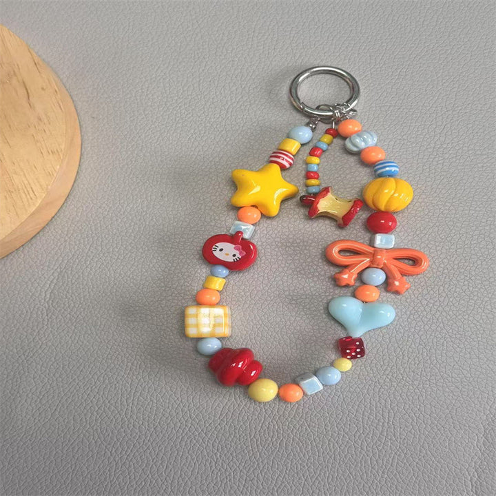 Playful Beaded Charm Keychain Kalsten 1790134757