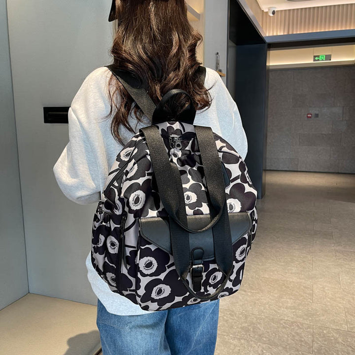 Floral Print Backpack Kalsten